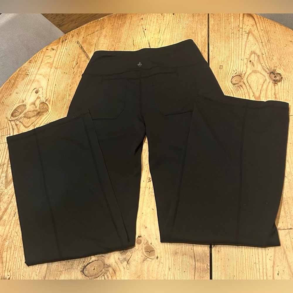 Prana Women's Black Wide Leg Pants - Picture 2 of 5